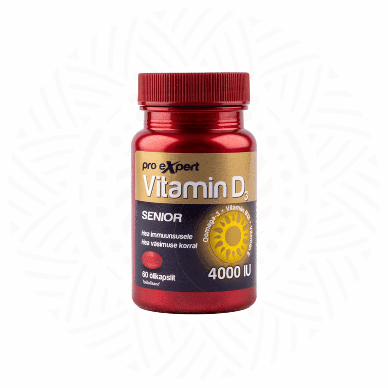 Vitamin D3 Pro Expert 4000IU SENIOR N60 softgel capsules