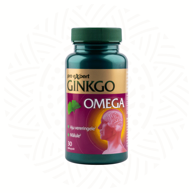 Ginkgo Pro Expert OMEGA N30 softgel capsules