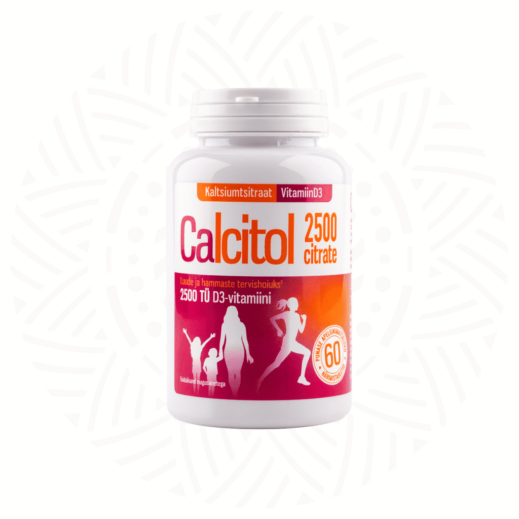 CALCITOL CITRATE 2500 N60 Chewable Tablets