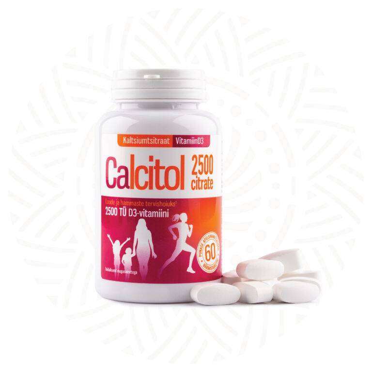 CALCITOL CITRATE 2500 N60 narimistablett